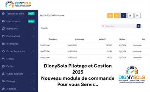 Passer ses commandes d'achat avec DionySols, c'est possible!