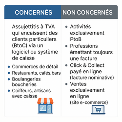 Norme NF525 - Logiciels de caisse Norme NF525 - Logiciels de caisse