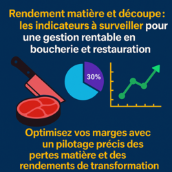 Boucherie - charcuterie : quels indicateurs pour une gestion rentable Boucherie - charcuterie : quels indicateurs pour une gestion rentable
